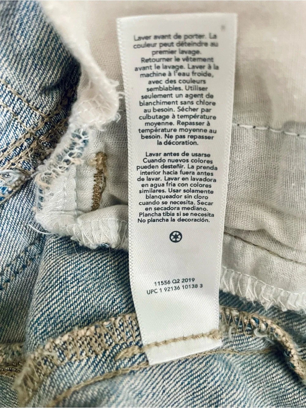 Carter's Light Blue Denim Toddler’s Jean Jacket - Size 18 Months